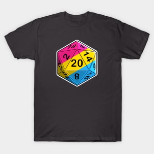 Pan Pride d20 T-Shirt